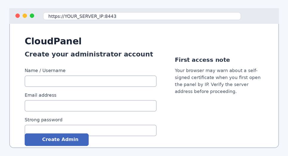 How to Install CloudPanel on a Contabo VPS Using the Terminal