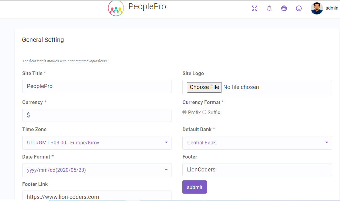 PeoplePro HRM, Payroll &amp; Project Management