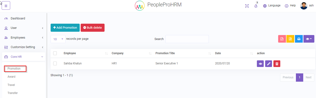 PeoplePro HRM, Payroll &amp; Project Management