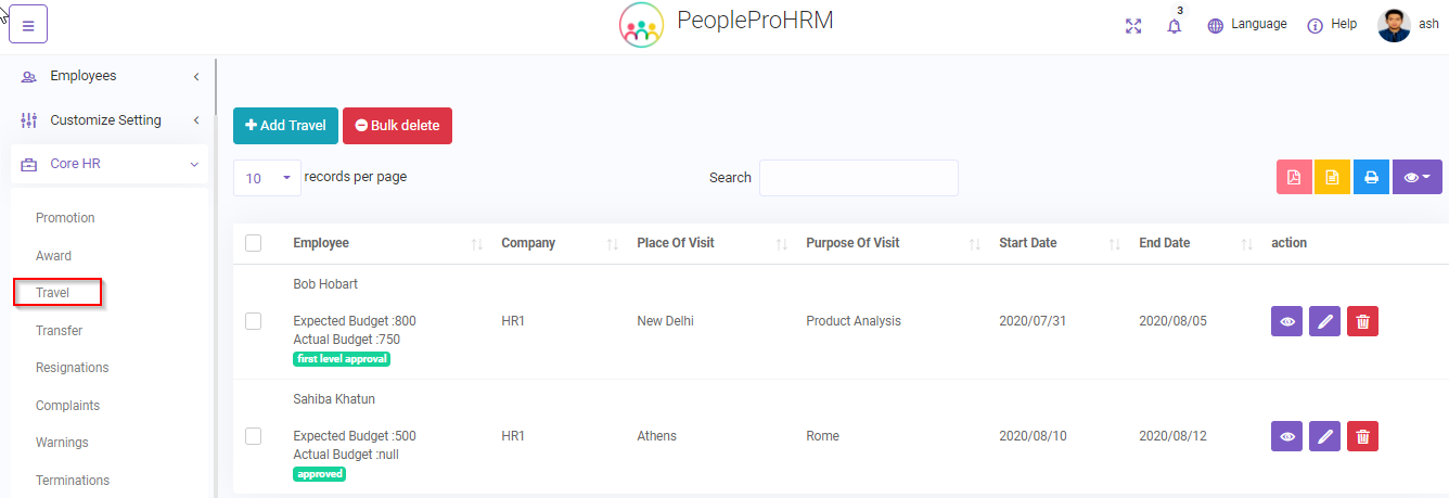 PeoplePro HRM, Payroll &amp; Project Management