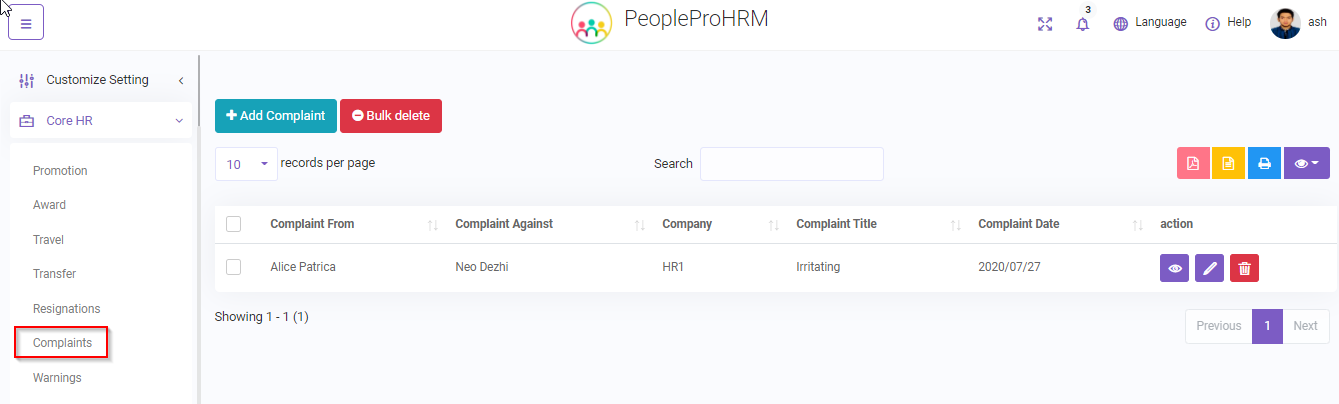 PeoplePro HRM, Payroll &amp; Project Management
