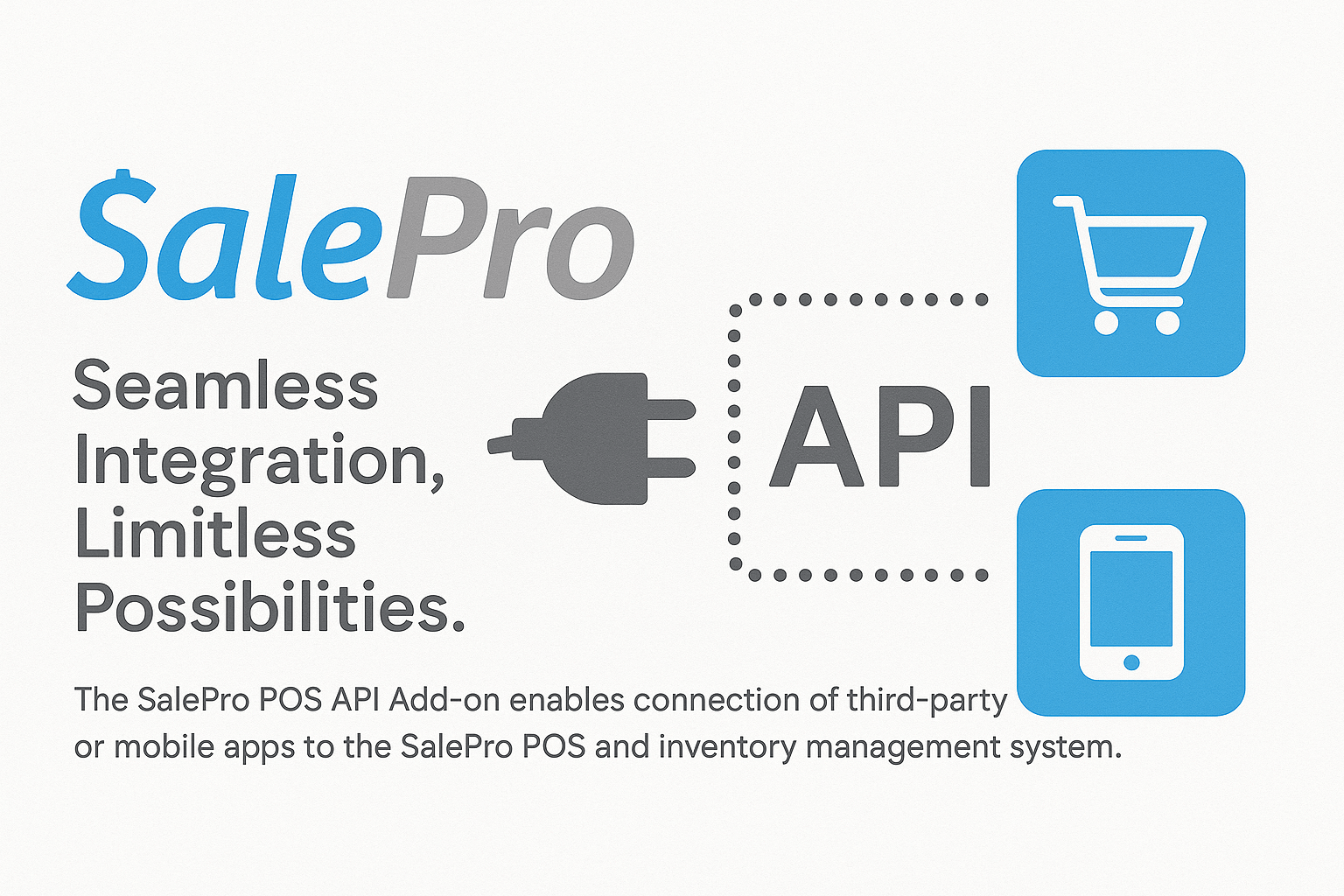 API add-on for SalePro POS, inventory management app
